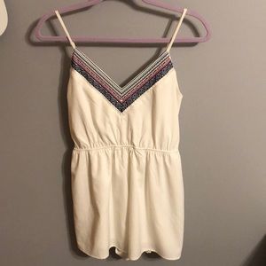 White romper